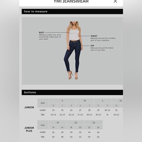 YMI‎ Midrise Skinny Jean - Picture 4 of 4